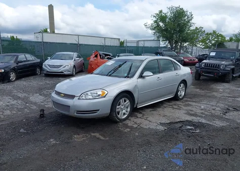 2016 Chevrolet Impala Limited Lt из США, поврежденный, VIN 2G1WB5E33G1122914